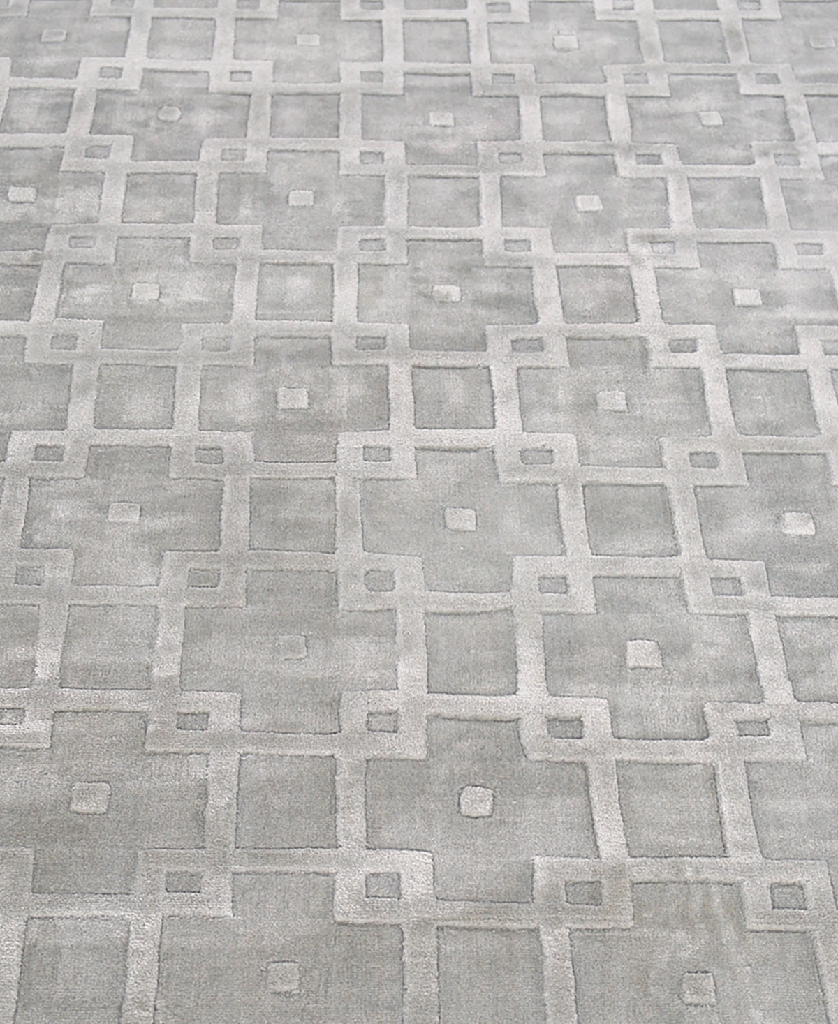 Exquisite Rugs Camora Modern 6753 Area Rug, 8' X 10' In Silver