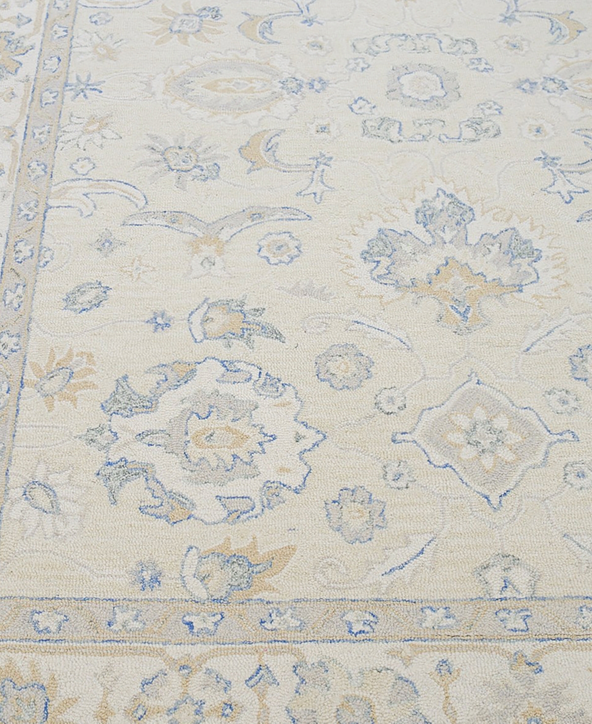Exquisite Rugs Marietta Oushak 6822 6'x9' Area Rug In Ivory