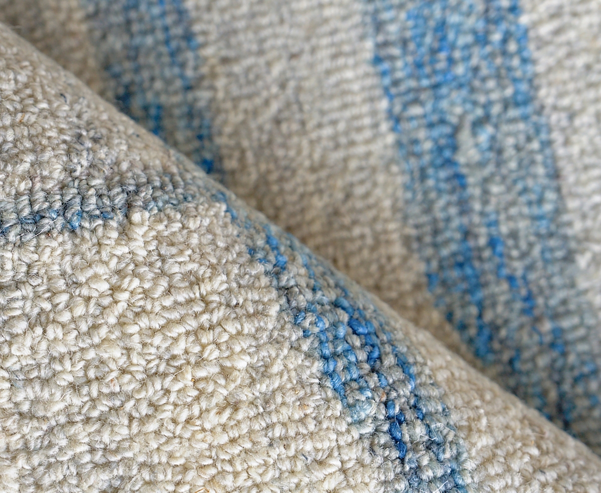Exquisite Rugs Naturals 6780 6'x9' Area Rug In Blue,ivory