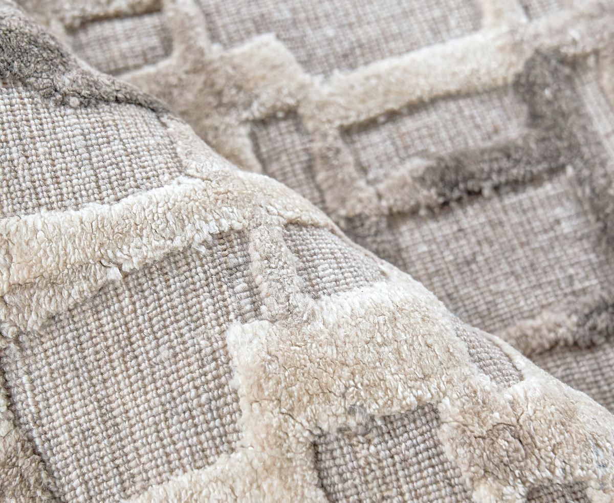 Exquisite Rugs Vista 4339 8'x10' Area Rug In Mocha