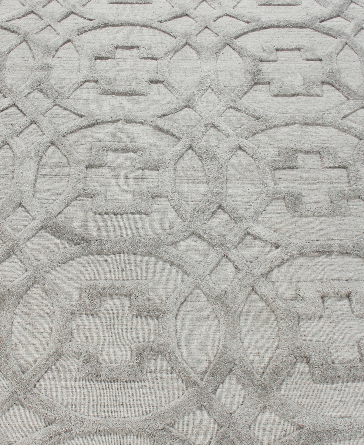 Exquisite Rugs Windsor 2448 Area Rug, 6' X 9' In Silver