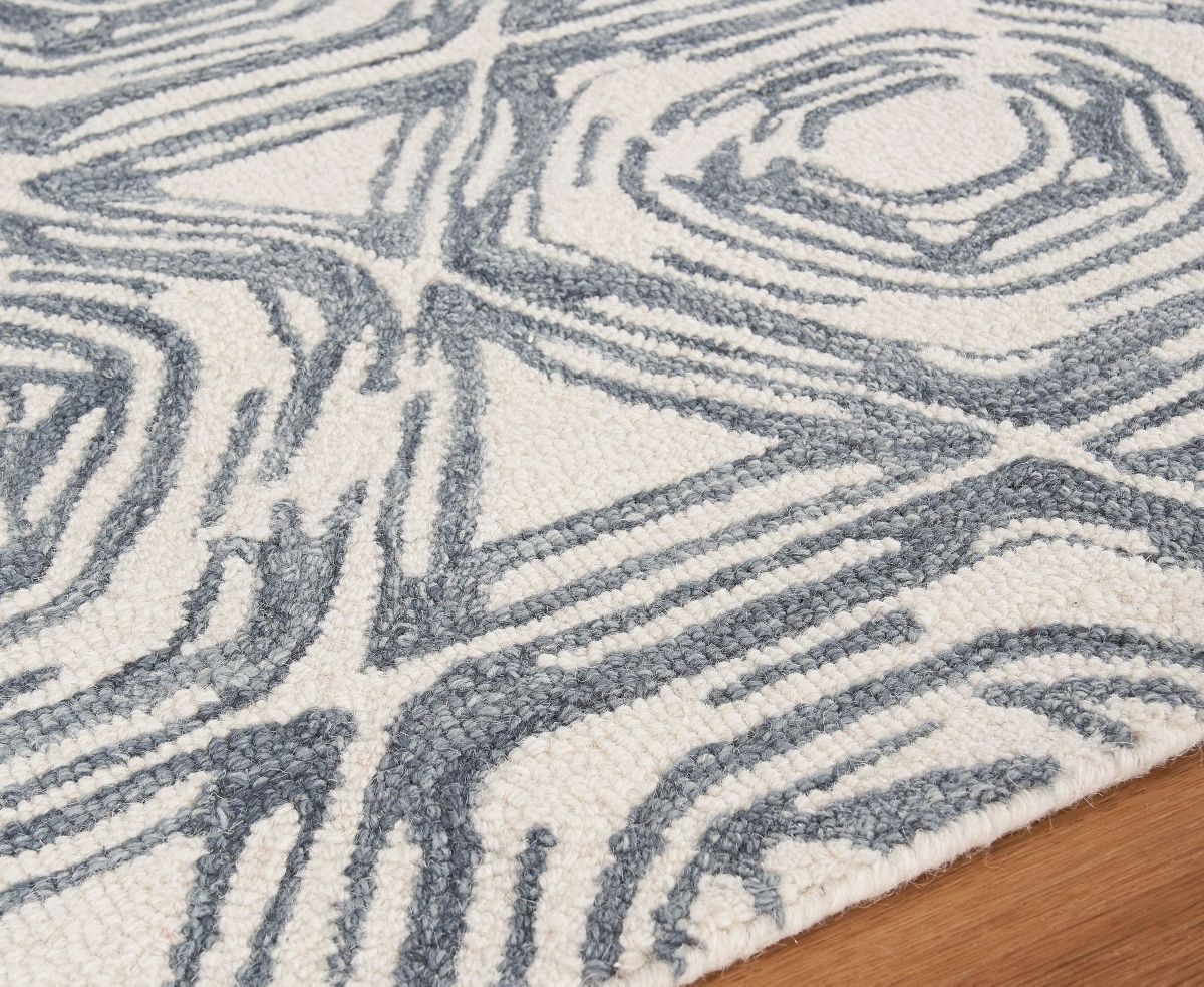 Exquisite Rugs Caprice 2708 Area Rug, 8' X 10' In Blue,ivory