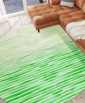 Seabreeze Washable SZ8 8'x8' Round Area Rug