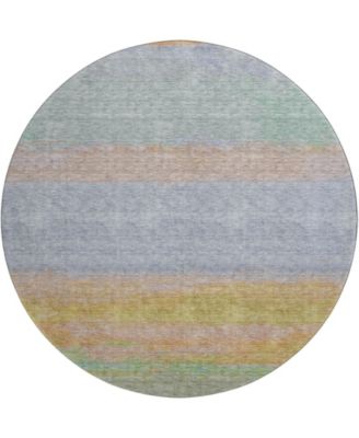 Trevi Washable TV2 8'x8' Round Area Rug