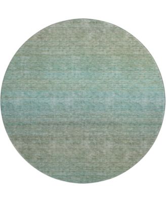 Trevi Washable TV11 8'x8' Round Area Rug