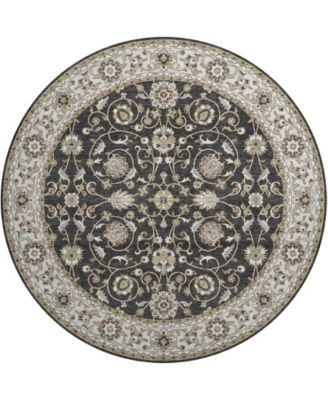 Hatay Washable HY1 8'x8' Round Area Rug