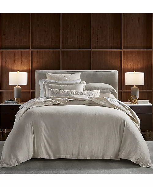 Hotel Collection Linen/Modal Blend Duvet Cover Sets
