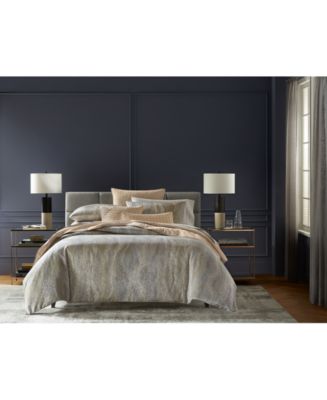 Hotel Collection deals Terra King Duvet. Color: Grey. $465 Value