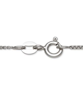 Cultured Freshwater Pearl (7-8mm) & Lab-Created Sapphire (3/8 ct. t.w.) 18" Pendant Necklace in Sterling Silver