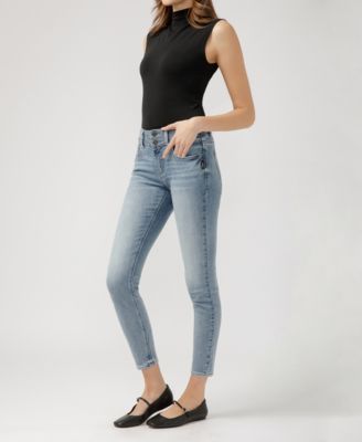 Women's Suki Mid Rise Curvy Fit Skinny Jeans