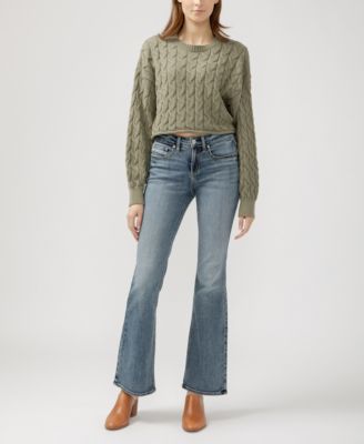 Women's Suki Mid Rise Curvy Fit Bootcut Jeans