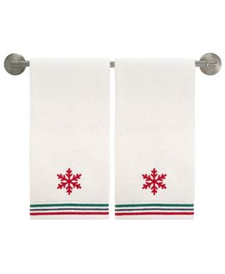 Nordic Cotton 2-Pack Hand Towel Set, 16" x 28"