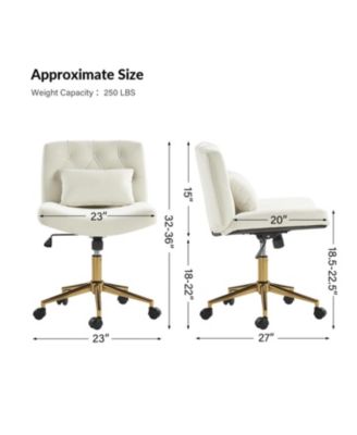 1 Pc Stainless Steel Gas Spring SGS Certified Modern Ergonomic High-Back Office Chair