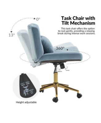 1 Pc Stainless Steel Gas Spring SGS Certified Modern Ergonomic High-Back Office Chair