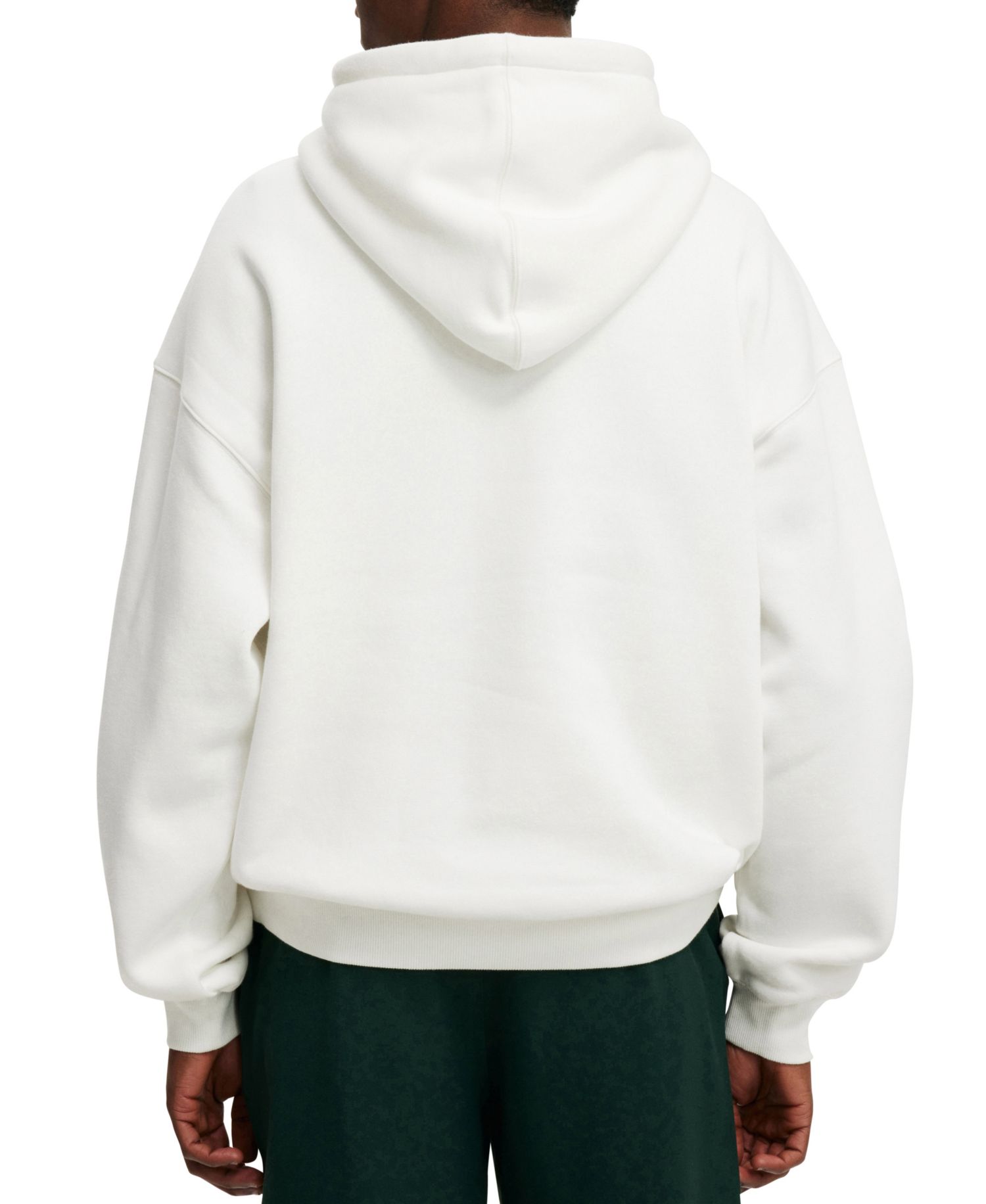 Men's Long-Sleeve Graphic Hooded Sweatshirt