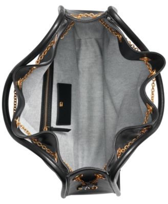 Plainview Chain Drawstring Tote Bag