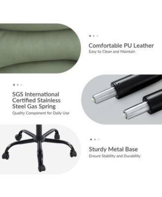 Bartholomew Modern Office Chair with SGS International Certified Stainless Steel Gas Spring