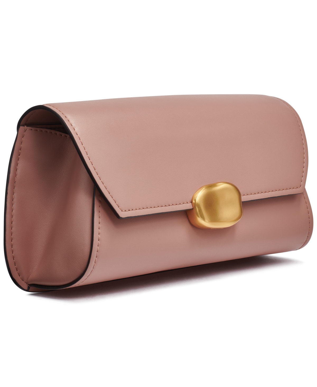 Donna Karan Sag Harbor Shoulder With Sculpted Magnet Closure In Italian Clay