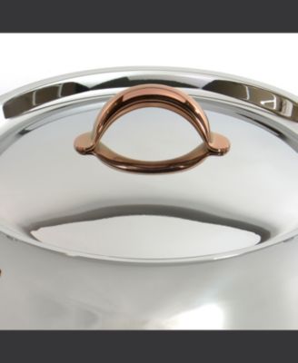 Stainless Steel 9.5" Ouro Gold Stockpot with Stainless Steel Lid