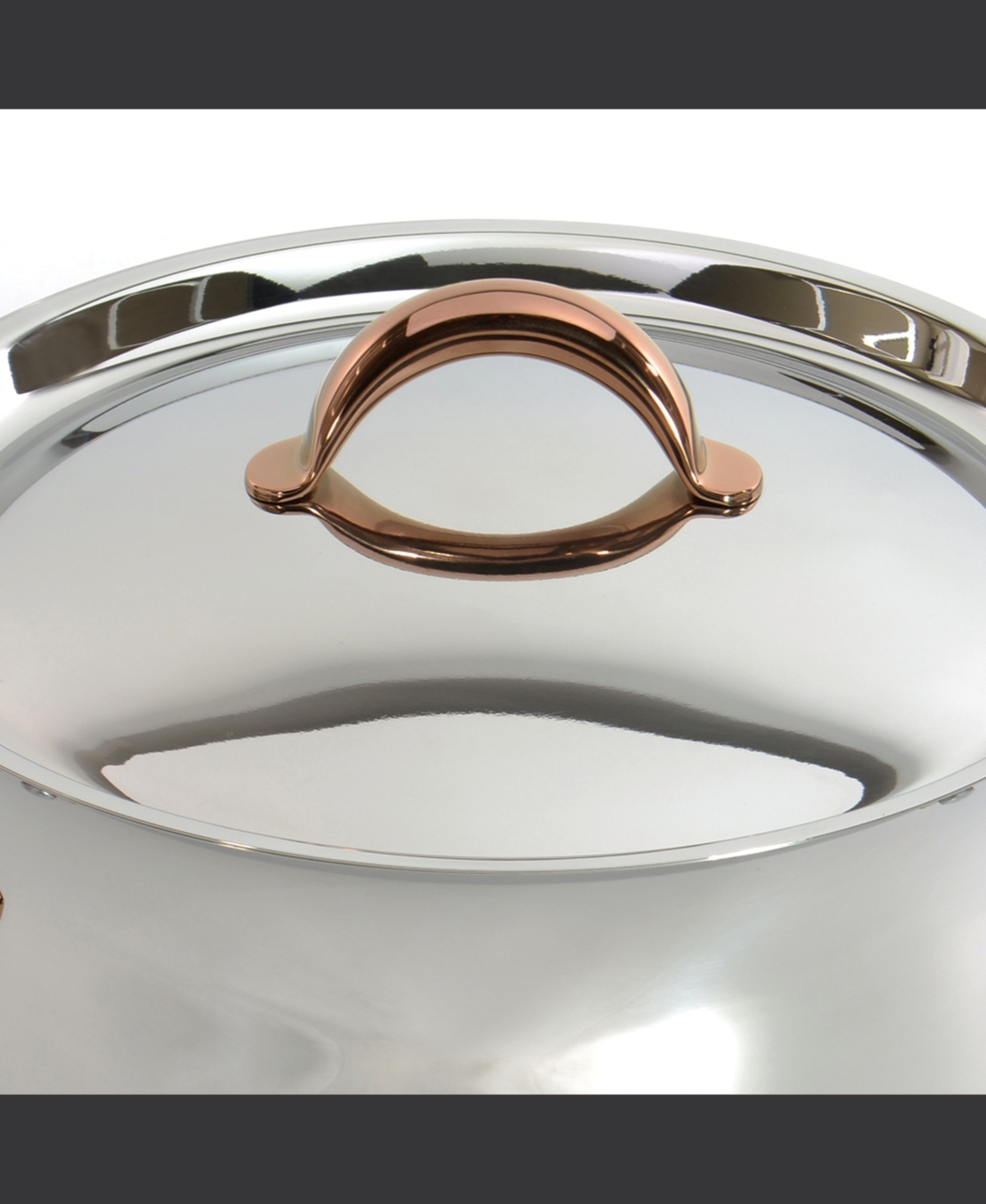 BergHOFF Ouro Gold 18/10 Stainless Steel Stockpot with Ss Lid - rose gold