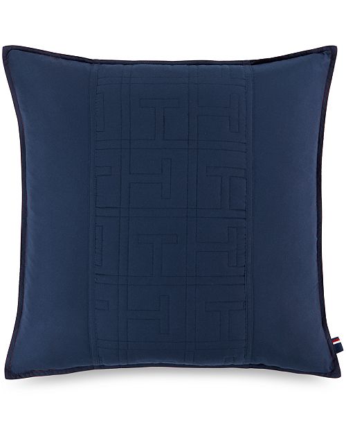 Tommy Hilfiger CLOSEOUT! Academy Navy 20" Square Decorative Pillow