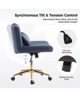 Cyril Modern Office Chair with SGS International Certified Stainless Steel Gas Spring