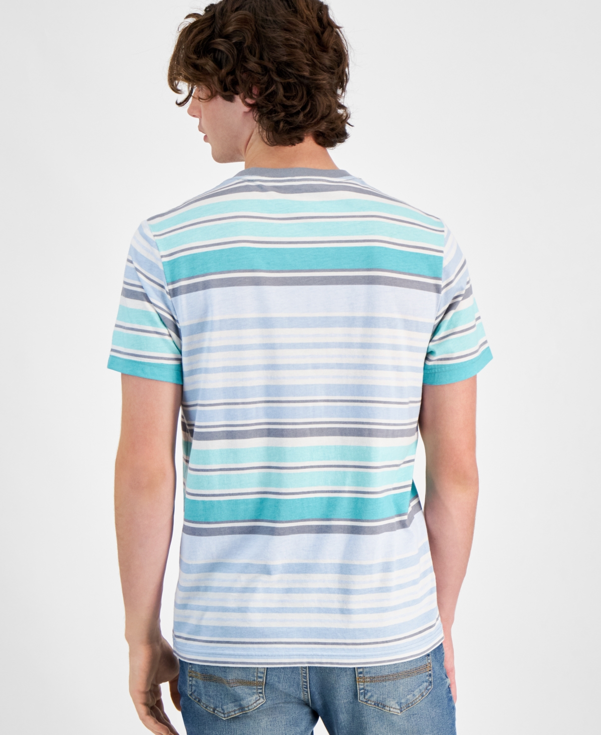 Sun + Stone Men's James Stripe T-Shirt, Exclusively at Macy's