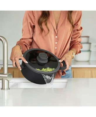 Leo Stone+ 5pc Nonstick Ceramic Cookware Set, Recycled