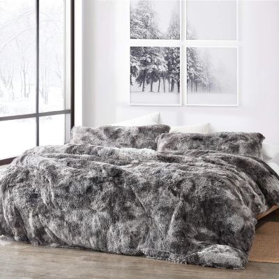 Are You Kidding - Oversized Comforter Set - Gray Tie-Dye