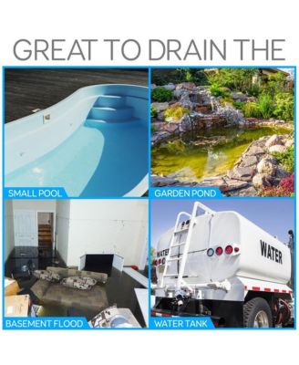 Electric Submersible Water Pump, 400W, 1980 GPH