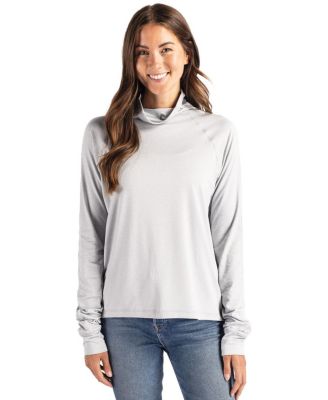Women's Cutter and Buck Coastline Epic Comfort Recycled Funnel Neck
