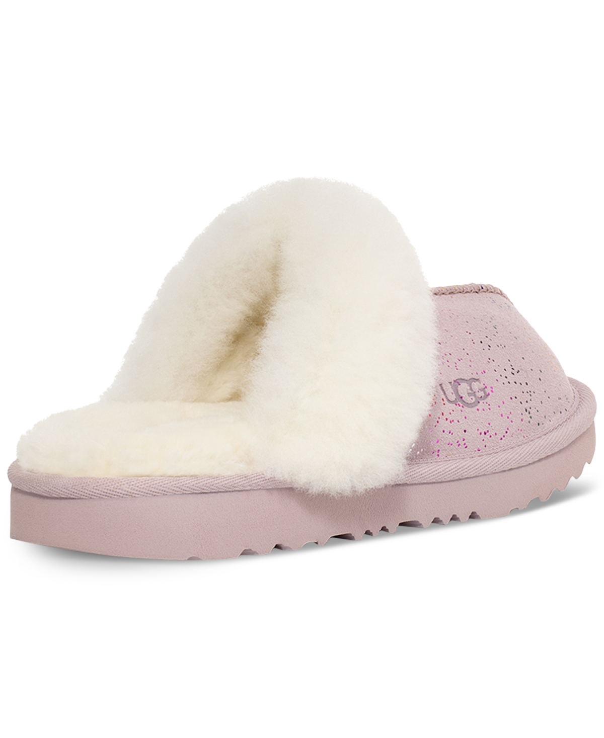 Ugg Kids Cozy Ii Shimmer Sky Clogs - Rainbow Metallic