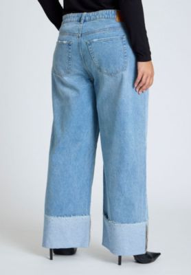 Women's Plus Size Tall Cuff Jean