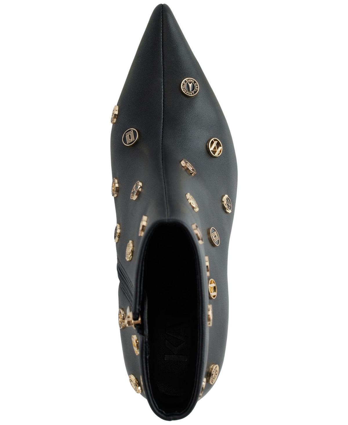 Karl Lagerfeld Paris Saina Bootie In Black