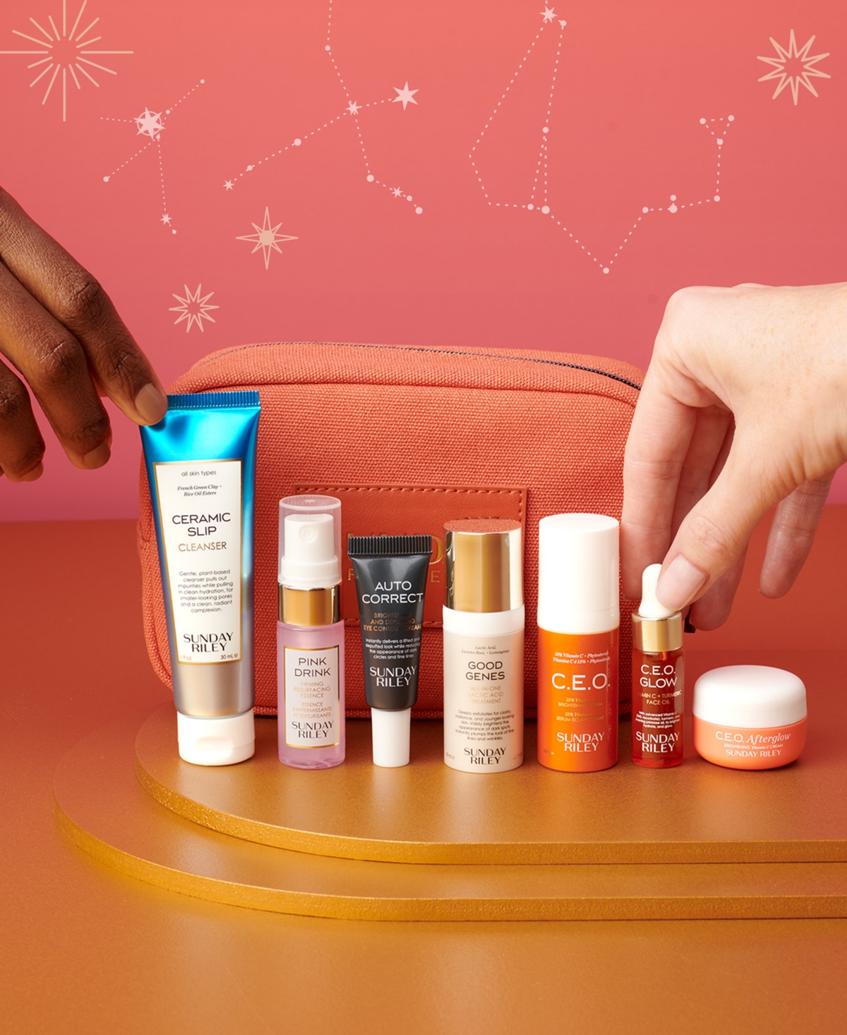 Sunday Riley 8-pc. Mini Wake Up With Me Skincare Set In No Color