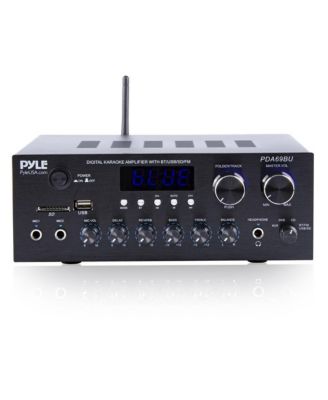 Stereo Amplifier Audio Receiver Sound System With Bluetooth Wireless Streaming, MP3/USB/SD/AUX/FM Radio, 300 Watt