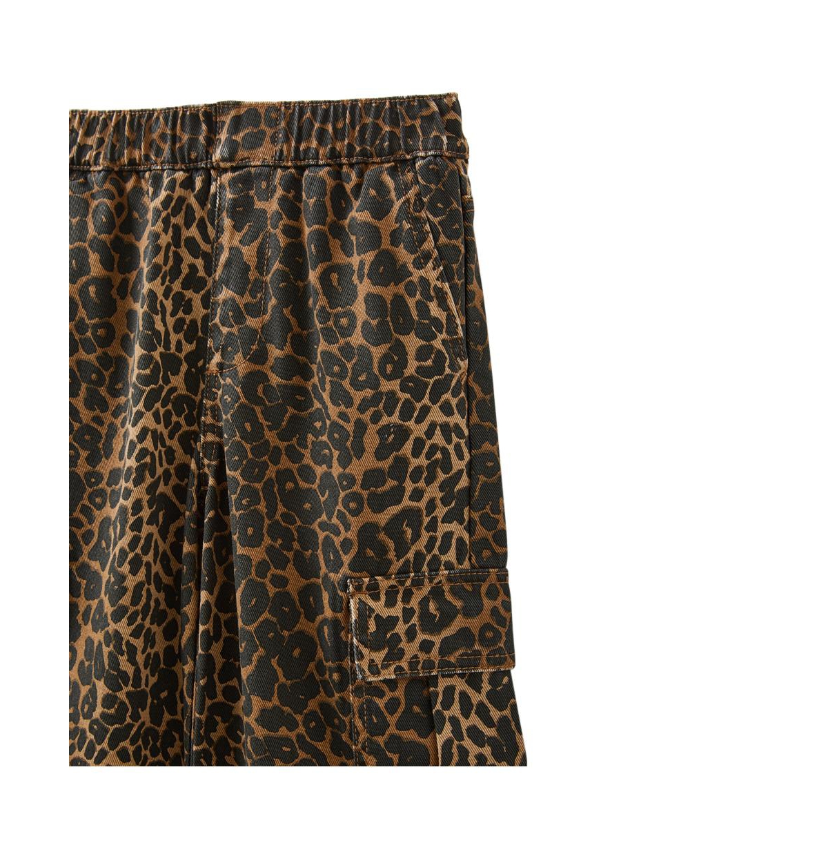 Cotton On Little Girls Little/Big Kaillee Wide Leg Pant -leopard