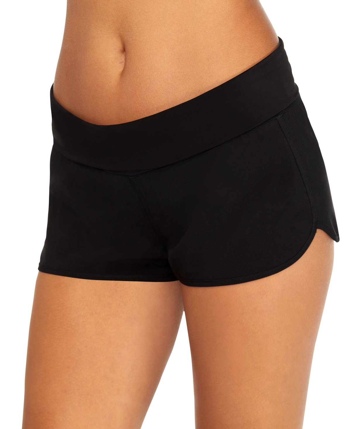 Raisins Juniors Aloha Pull-on Swim Boardshorts In Black
