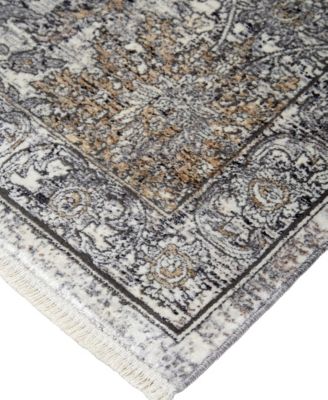 Feizy Sarrant 3965f Rug Collection In Gray