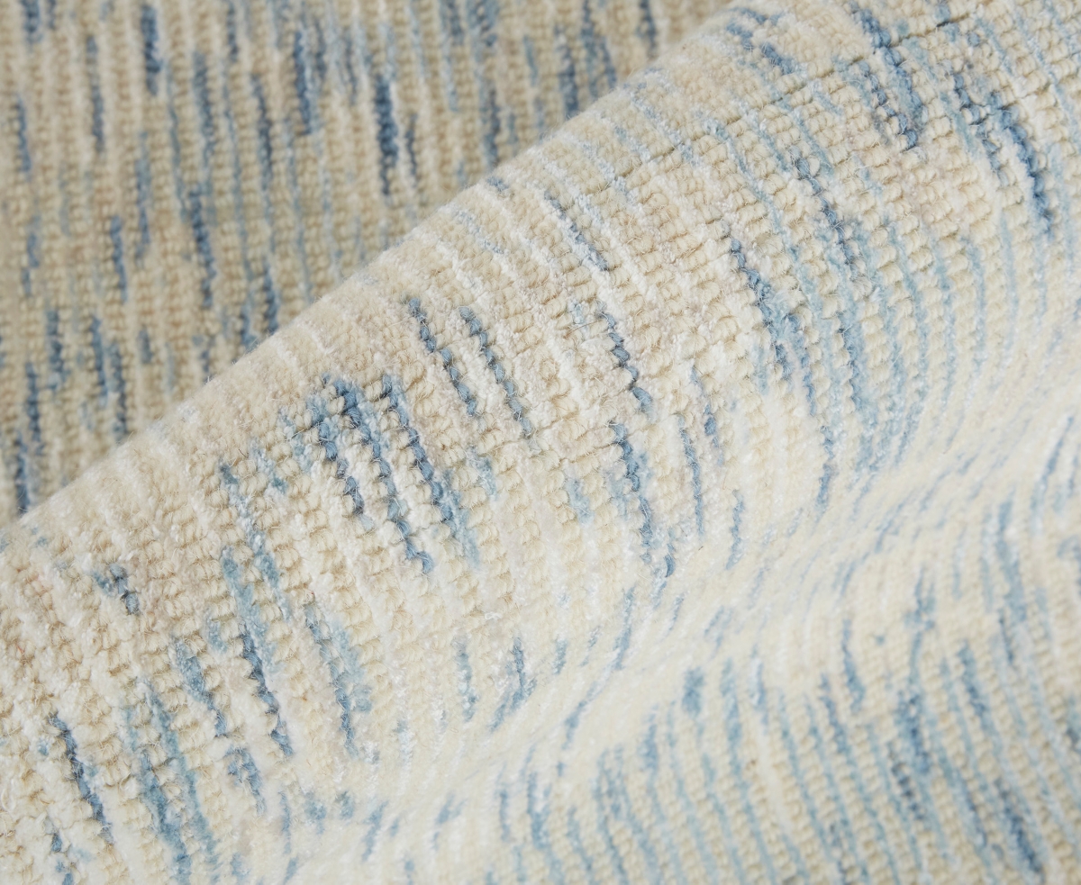 Feizy Reagan 8685f 2'x3' Area Rug In Ivory,blue