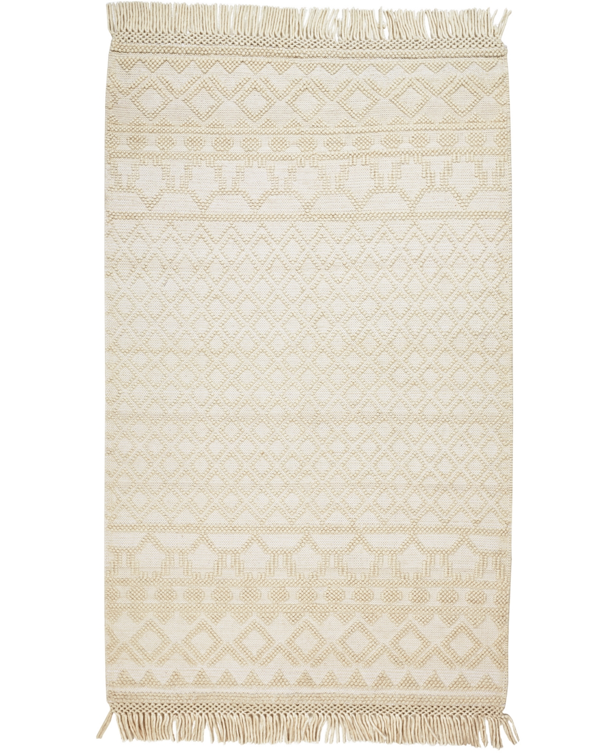 Feizy Phoenix 0809f 5'x7'6" Area Rug In Ivory,tan