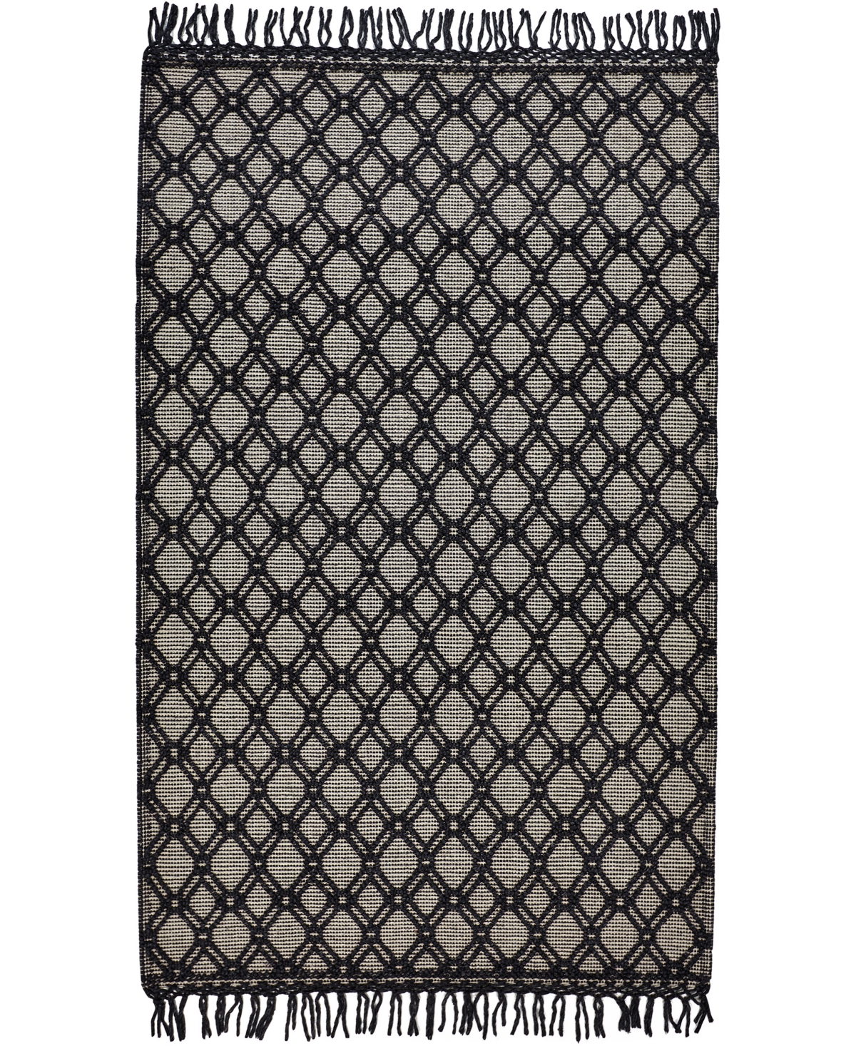 Feizy Phoenix 0808f 5'x7'6" Area Rug In Black