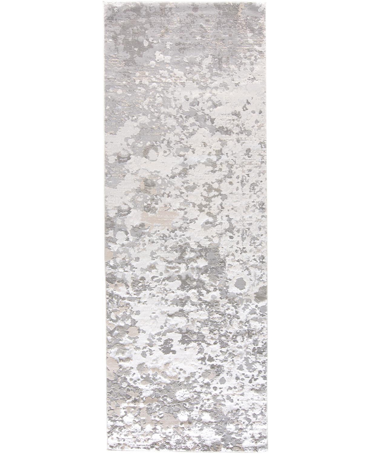 Feizy Micah 3336f 2'10"x7'10" Runner Area Rug In Silver