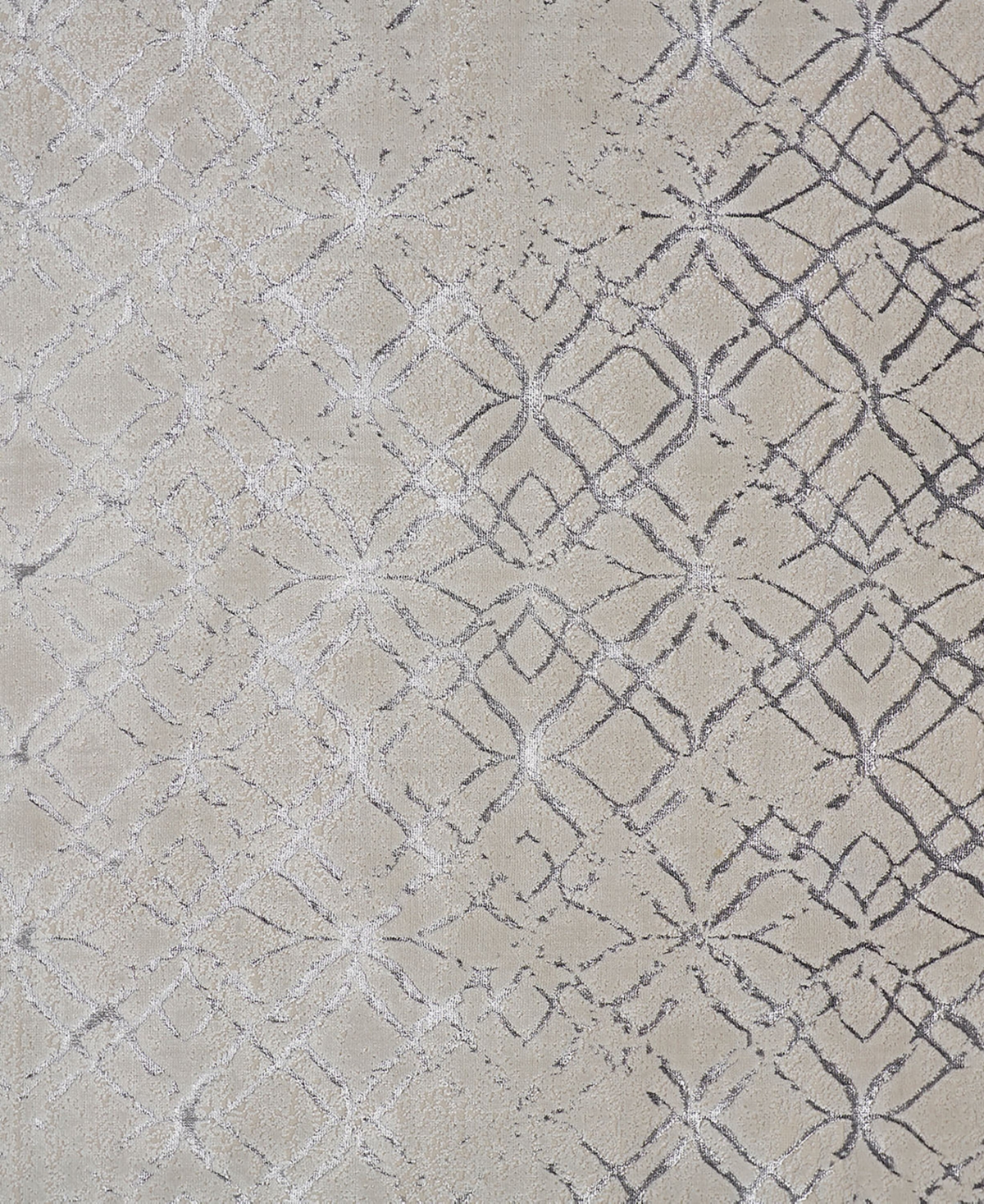 Shop Feizy Micah 3047f 2'10"x7'10" Runner Area Rug In Silver