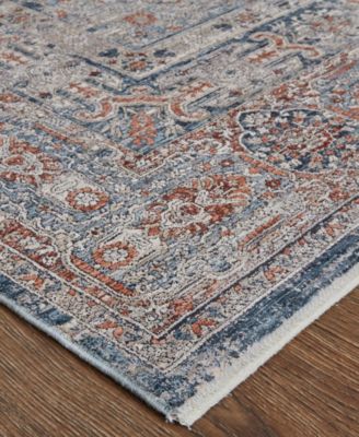 Feizy Marquette 3778f Rug Collection In Gray,ivory