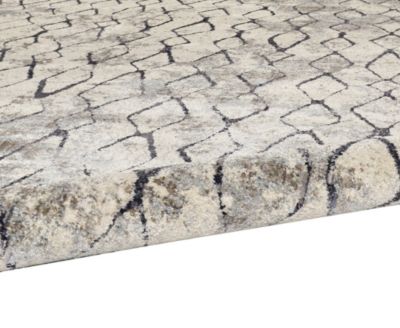 Feizy Kano 3872f Rug Collection In Ivory,gray