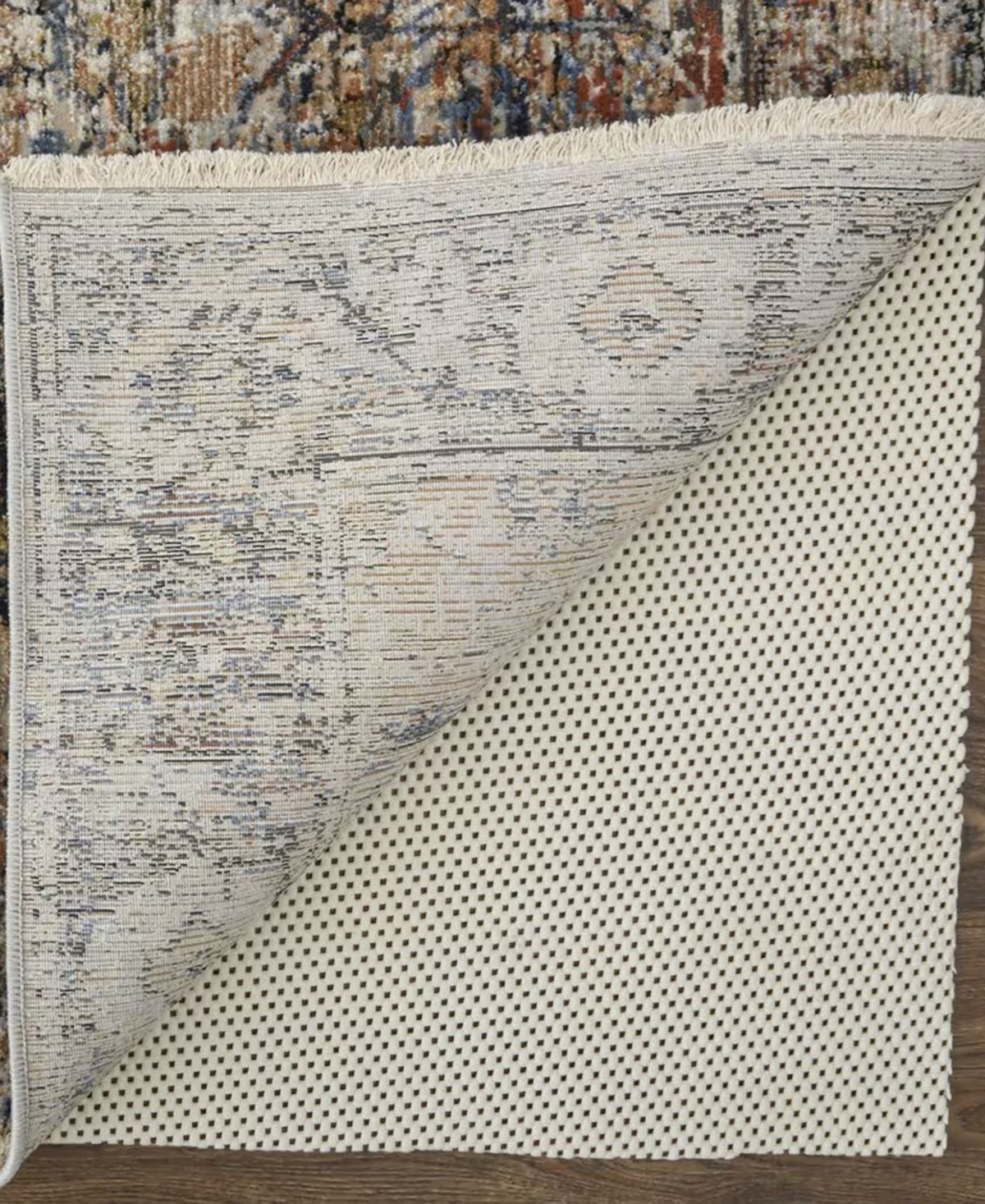 Shop Feizy Kaia 39gmf 3'x5' Area Rug In Tan,orange