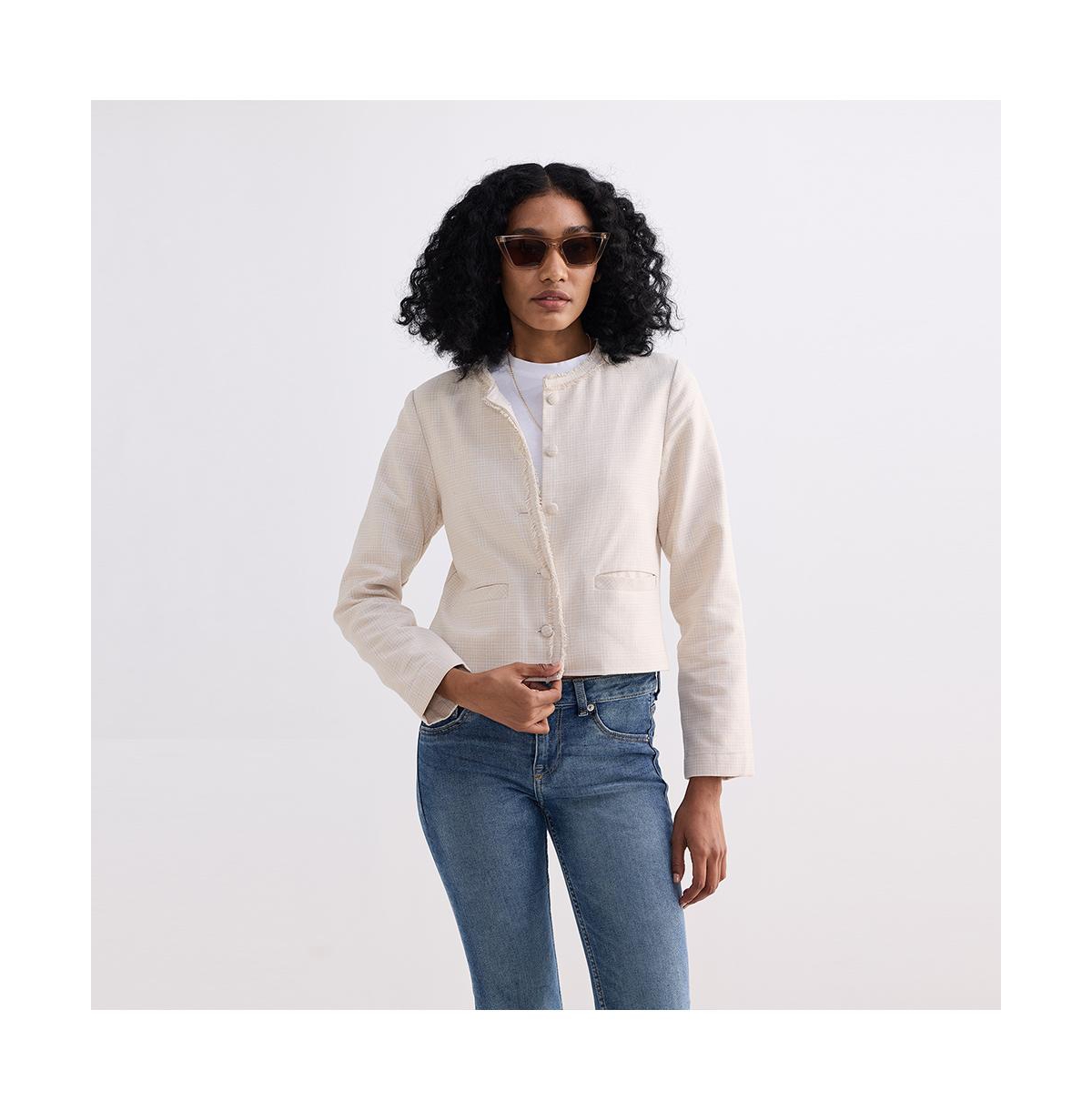 Reistor Women's Lady Jacket in Cotton Tweed