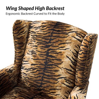 Jim Traditional Armchair with Thick Cushion