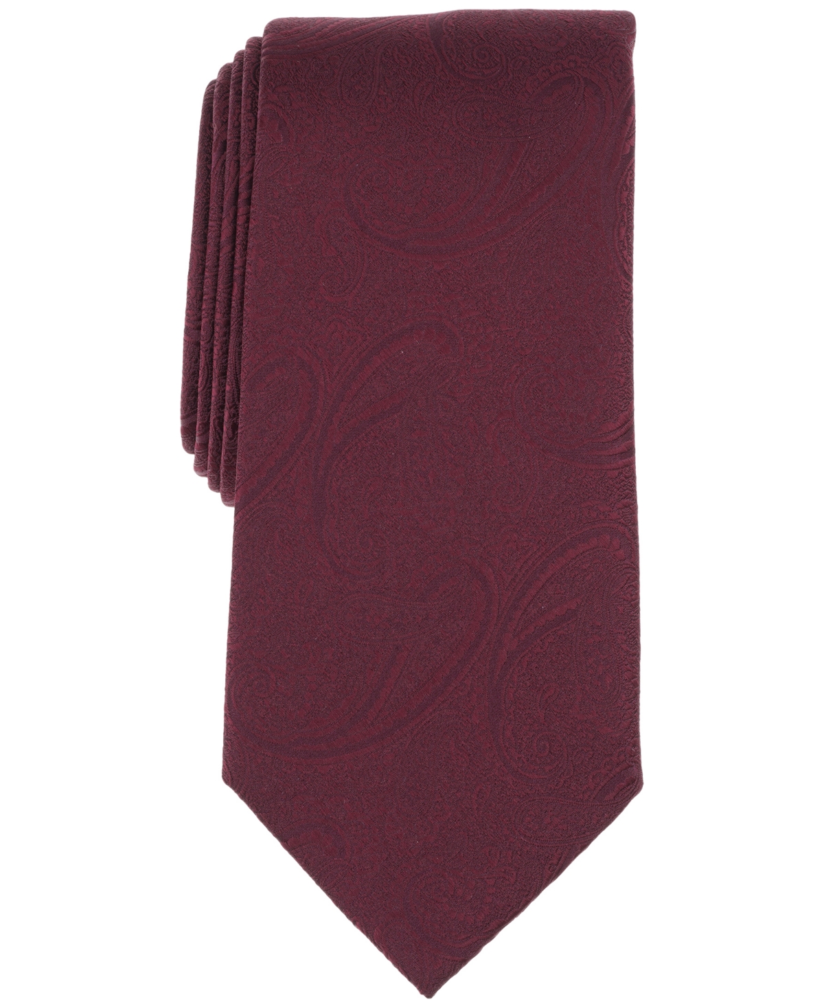 Perry Ellis Men's Lidelle Paisley Tie - Red
